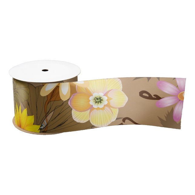 Imaginary Jungle 2 Satin Ribbon (Spool)