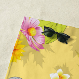 Imaginary Jungle 5 Beach Towel