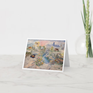 Imaginary Landscape Card