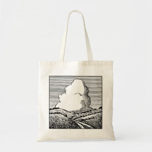 Imaginary Landscape with Cloud Tote Bag
