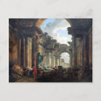 Imaginary View of the Grand Gallery of the Louvre