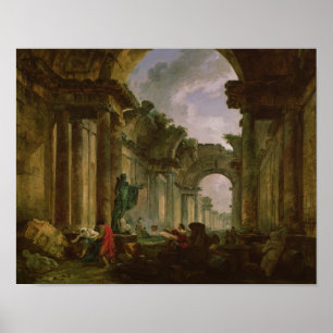 Imaginary View of the Grand Gallery of the Poster