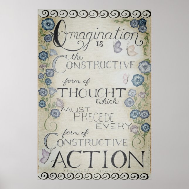 Imagination - Charles Haanel Poster (Twilight) (Front)