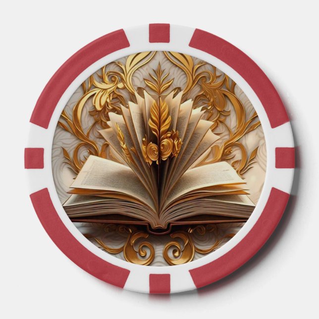 "Imagination Ignited" Poker Chips (Front)