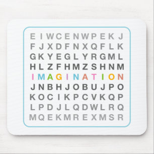 Imagination in Puzzle Mouse Pad
