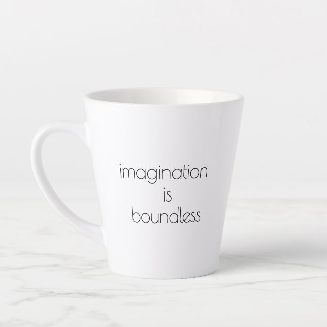 Imagination Latte Mug (Left)