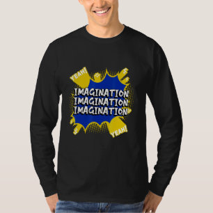 Imagination Thought Bubbles Artwork T-Shirt
