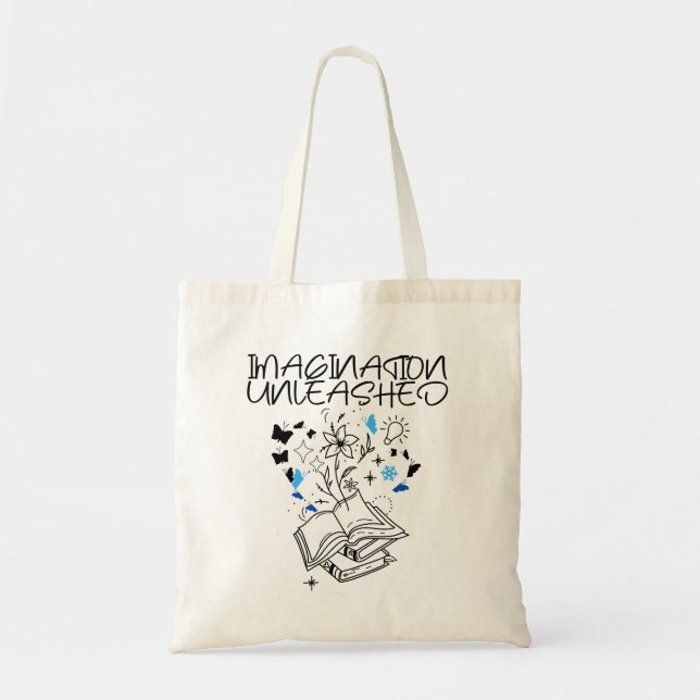 Imagination Unleased.w Tote Bag (Front)