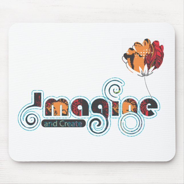Imagine and Create Mouse Pad (Front)