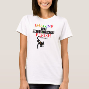 IMAGINE - Animal lover -Endangered animal graphic T-Shirt