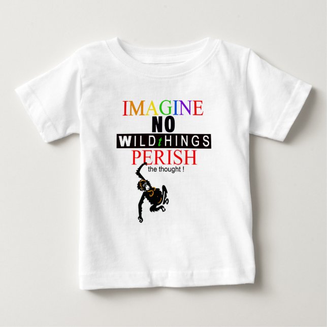 IMAGINE - Animal lover -Wildlife - Nature - Baby T-Shirt (Front)