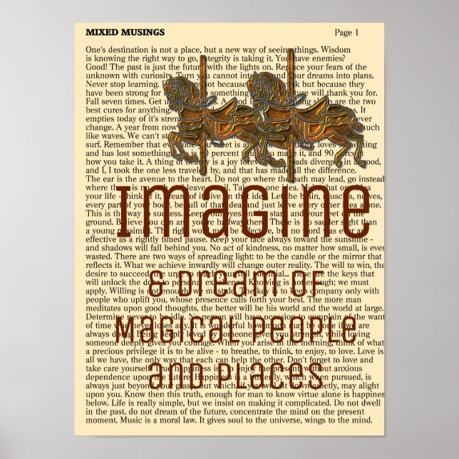 Imagine - Art Print (Front)