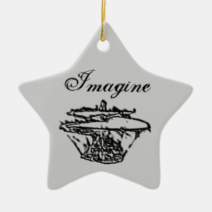 Imagine & Believe Ornament