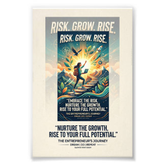 Imagine Build Achieve Motivational Poster