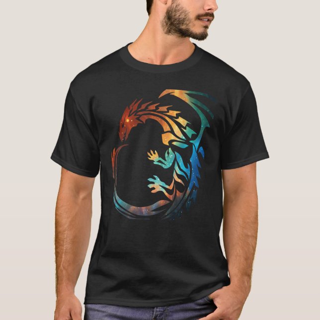Imagine Fantasy Dragon Style  Great For T-Shirt (Front)