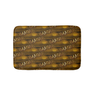 Imagine Fantasy Sky Inspirational Pattern Bath Mat