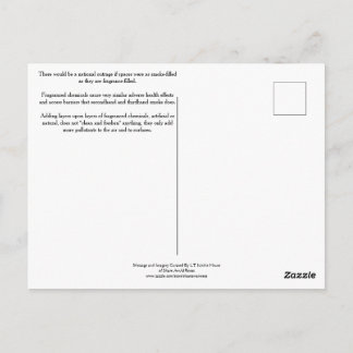 Imagine If Scented Products Were Lit Cigarettes Postcard