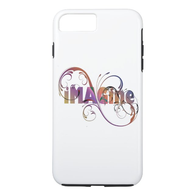 "Imagine" iPhone 8 Case (Back)