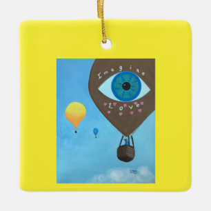 Imagine Love, Hot Air Balloons, Ornaments