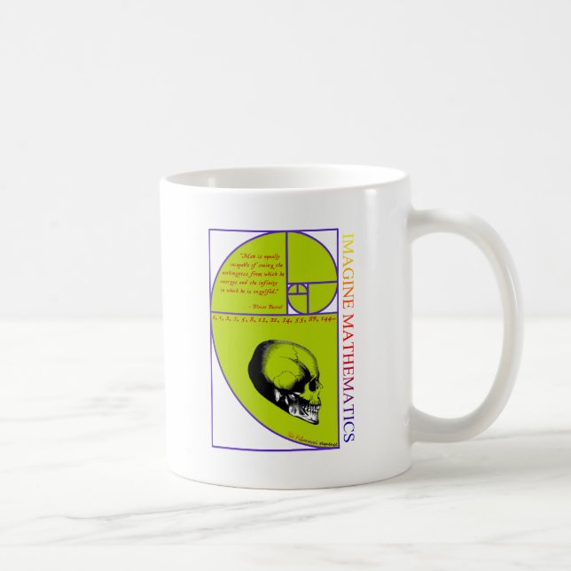 Imagine Mathematics Coffee Mug (Right)