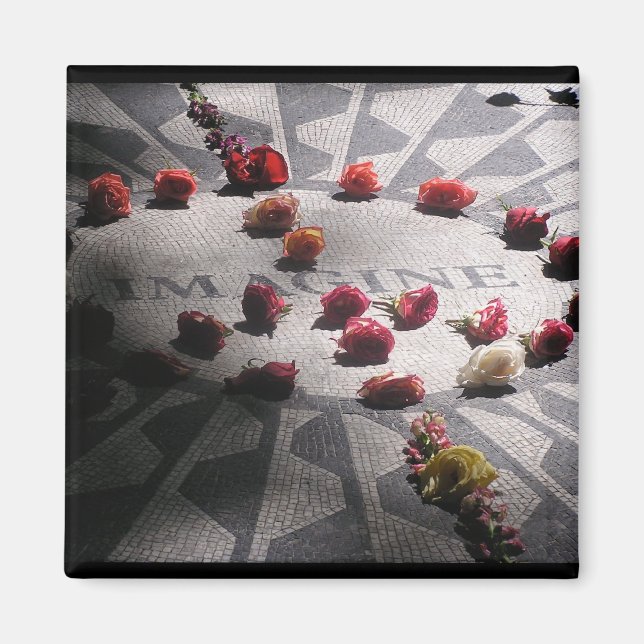 Imagine Mosaic Central Park Magnet (Front)