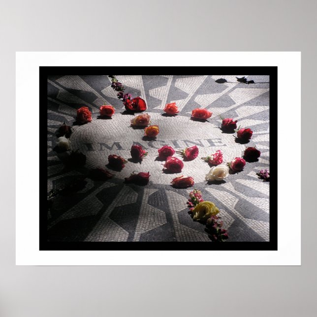 Imagine Mosaic Central Park Poster (Front)