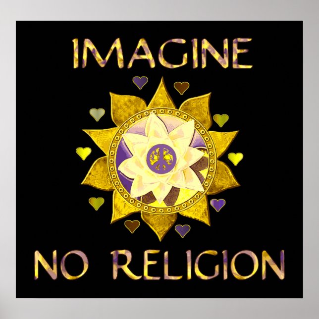 Imagine No Religion Poster (Front)