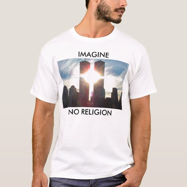Imagine, No Religion T-Shirt (Front)