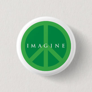 Imagine Peace 3 Cm Round Badge