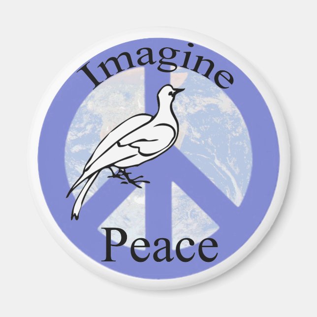 Imagine Peace Magnet (Front)