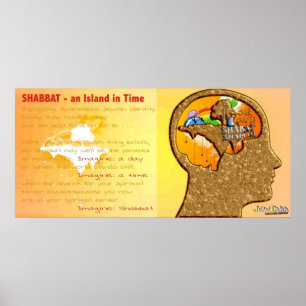 Imagine Shabbat Poster