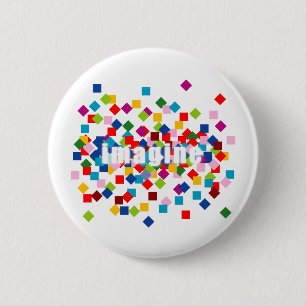 Imagine_squared bkgd(K) 6 Cm Round Badge