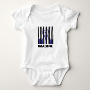 Imagine Trump Behind Bars Baby Bodysuit