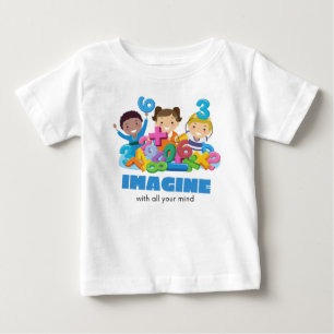 Imagine with all your mind  baby T-Shirt