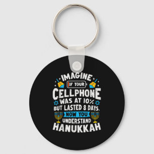 Imagine Your Cellphone Was At 10% But Lasted 8 Day Key Ring