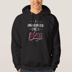 IMAGINEER Like A Boss tshirt Lady Boss Girl Power