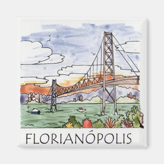 Imam Florianopolis Magnet (Front)
