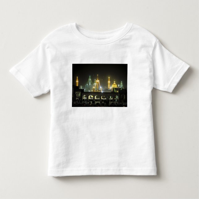 Imam Reza Shrine Complex at night, Mashhad, Toddler T-Shirt (Front)
