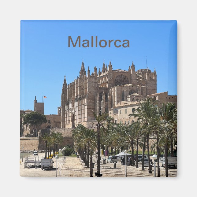 imán catedral Palma de Mallorca Magnet (Front)