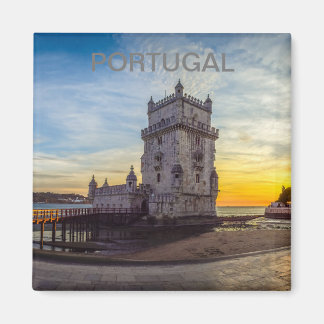 imán de la Torre Belem en Portugal Magnet