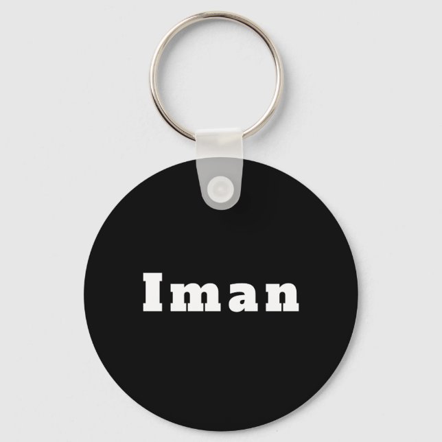 Iman Key Ring (Front)