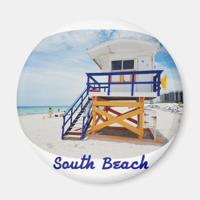 Iman Miami South Beach Tower Magnet (Front)