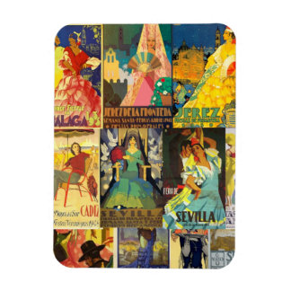Iman Nevera Carteles de Feria y Fiestas Andalucia Magnet