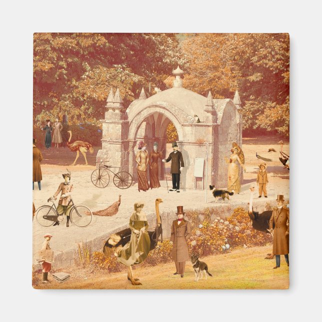 Imán Os Avestruzes de Ponte de Lima / The Ostriche Magnet (Front)