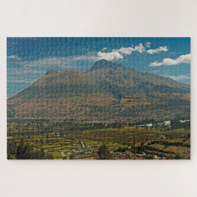 Imbabura volcano 1014-pc jigsaw puzzle (Horizontal)