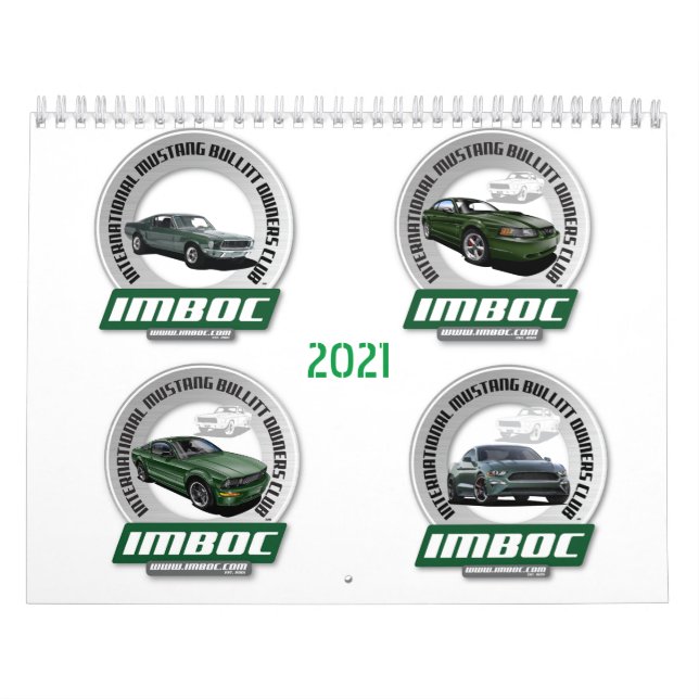 IMBOC 2021 Standard Calendar (Cover)