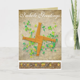 Imbolc Greetings Holiday Card