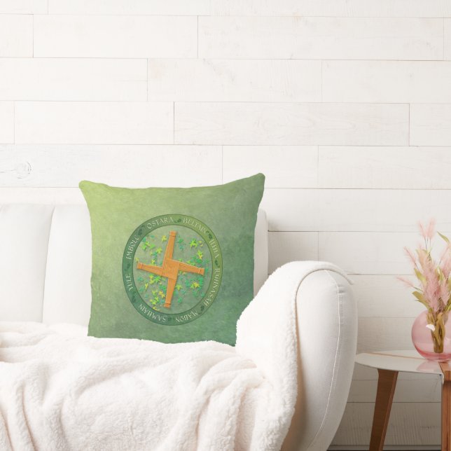 Imbolc Wheel of the Year Cushion (Couch)