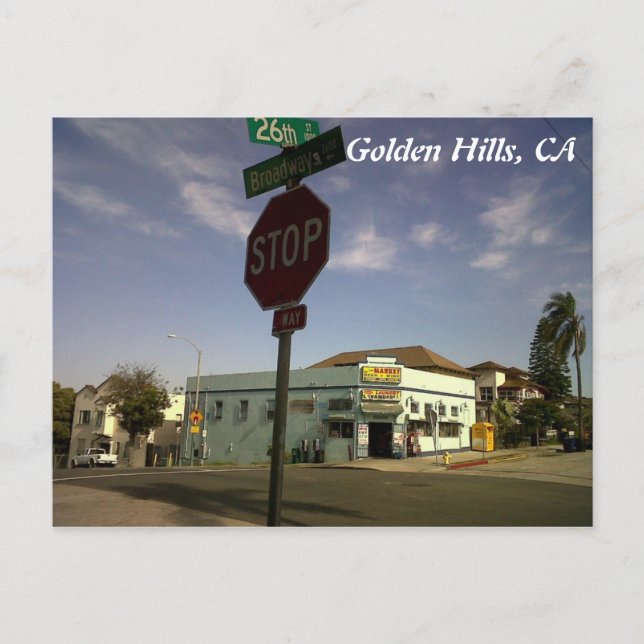 IMG00545-20110602-1659, Golden Hills, CA Postcard (Front)