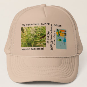IMG_0005, Untitled abstract, li efry peiry wlru... Trucker Hat
